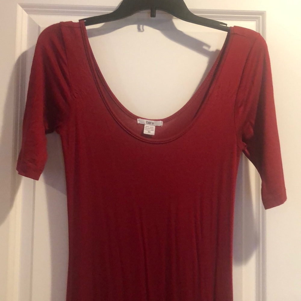 BAR III LONG T-SHIRT RUBY DRESS